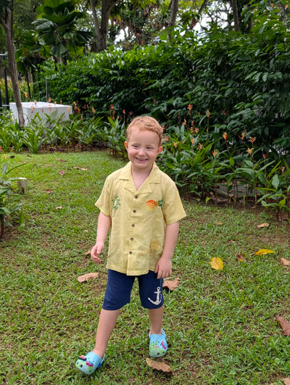 The Purestitch Yellow Sunshine Boys Shirt