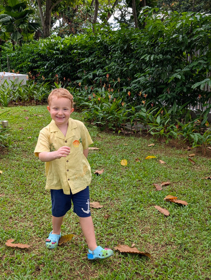 The Purestitch Yellow Sunshine Boys Shirt