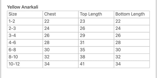 Nimbu Yellow Floral Anarkali with Matching Salwar