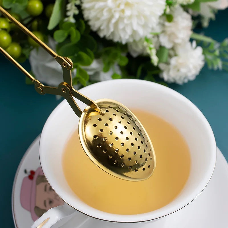 Gold Infuser by Petale Tea | Shop at The Green Collective