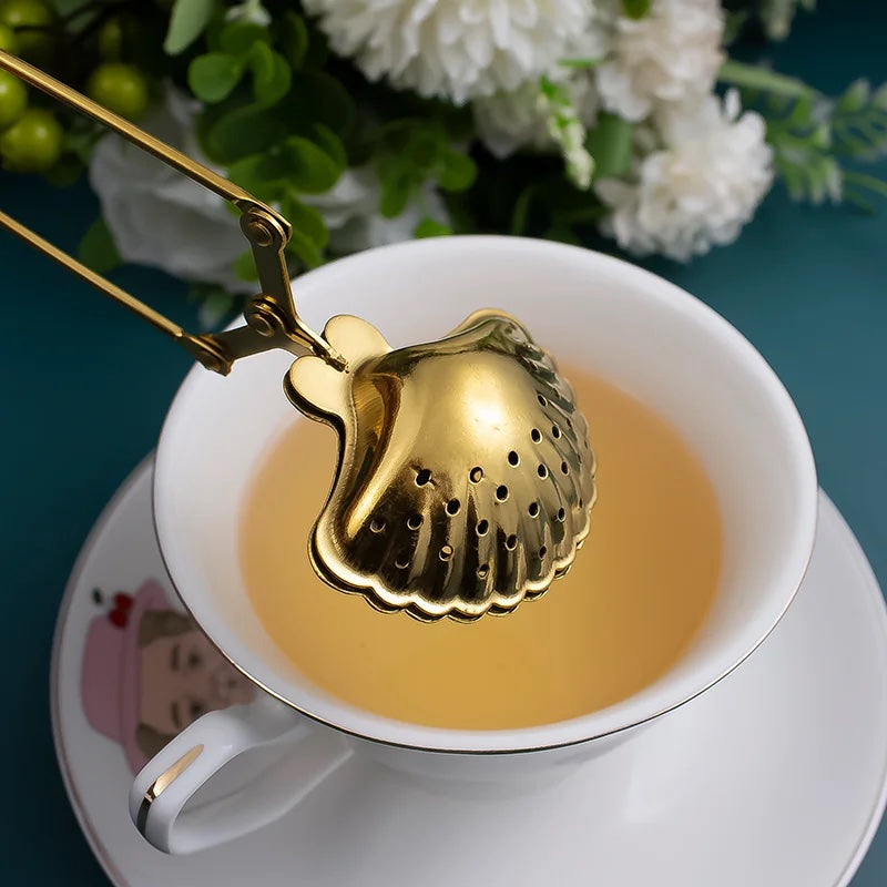 Petale Tea Gold Infuser | Available at The Green Collective