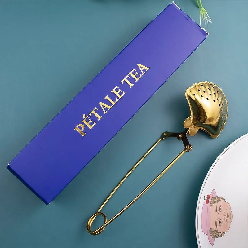 Petale Tea Gold Infuser | Purchase at The Green Collective