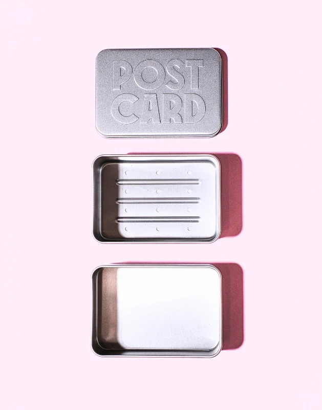 Postcard Soap Bento Travel Case