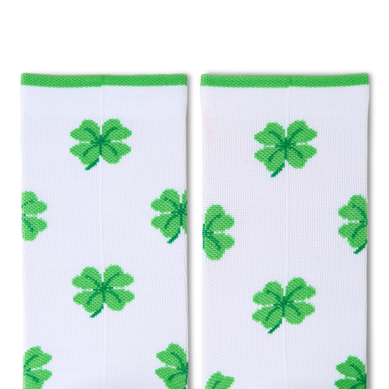 Talking Toes Clover Field Performance Socks