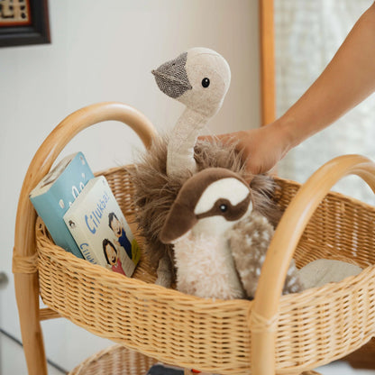 Momiji Con Craft Rattan Trolley