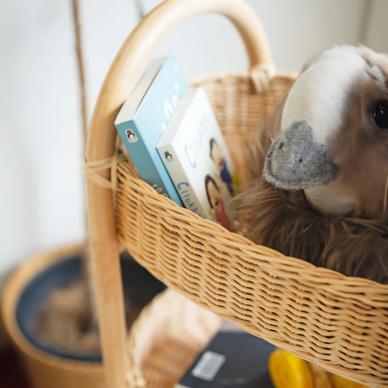 Momiji Con Craft Rattan Trolley