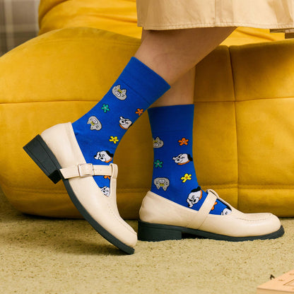 Talking Toes Cosy Companion Crew Socks