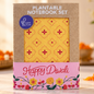 Purple & Pure Plantable Notebook Set – Diwali Edition