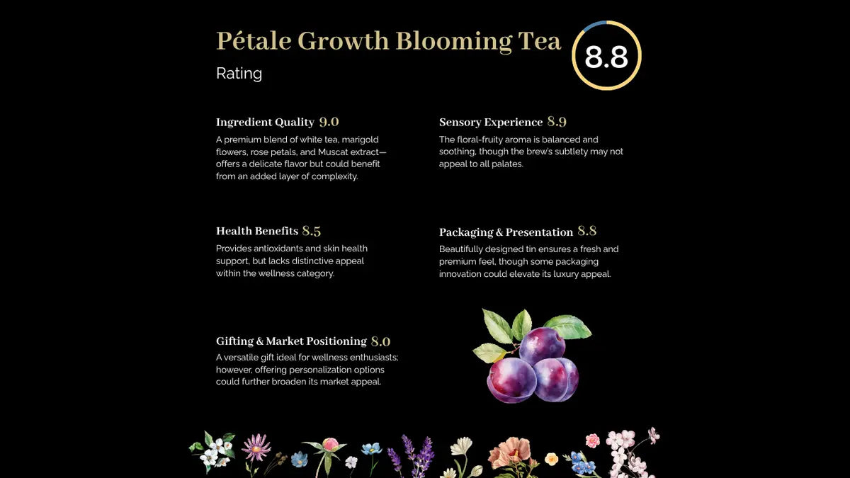Petale Tea Storytelling Tin - Growth Blooming Tea
