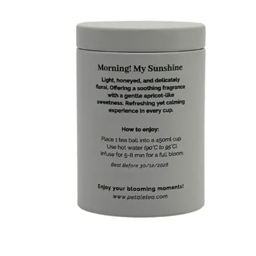 Petale Tea Petite Tin - Morning! My Sunshine