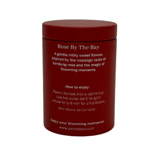 Petale Tea Petite Tin - Rose By The Bay