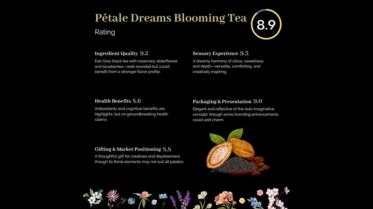 Petale Tea Storytelling Tin - Dreams Blooming Tea