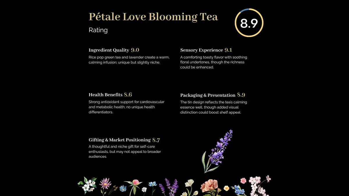 Petale Tea Storytelling Tin - Love Blooming Tea