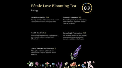 Petale Tea Storytelling Tin - Love Blooming Tea