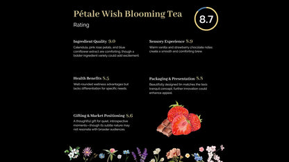 Petale Tea Storytelling Tin - Wish Blooming Tea