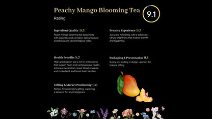 Petale Tea Petite Tin - Peachy Mango