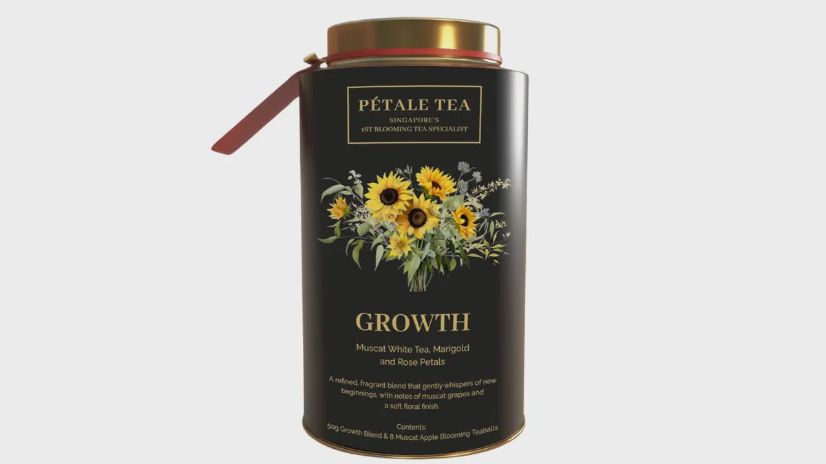 Petale Tea Storytelling Tin - Growth Blooming Tea