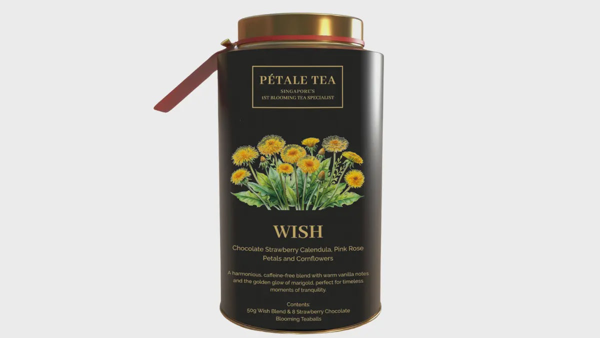Petale Tea Storytelling Tin - Wish Blooming Tea