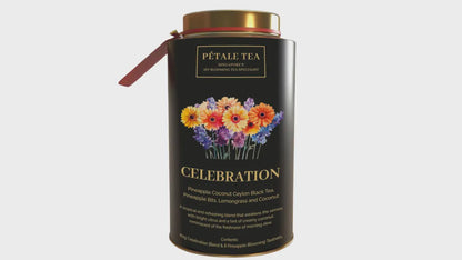 Petale Tea Storytelling Tin - Celebration Blooming Tea