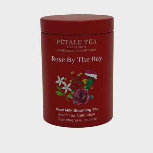 Petale Tea Petite Tin - Rose By The Bay