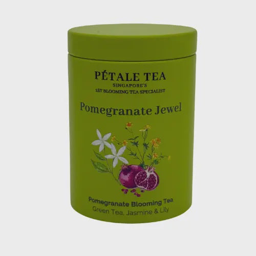Petale Tea Petite Tin - Pomegranate Jewel