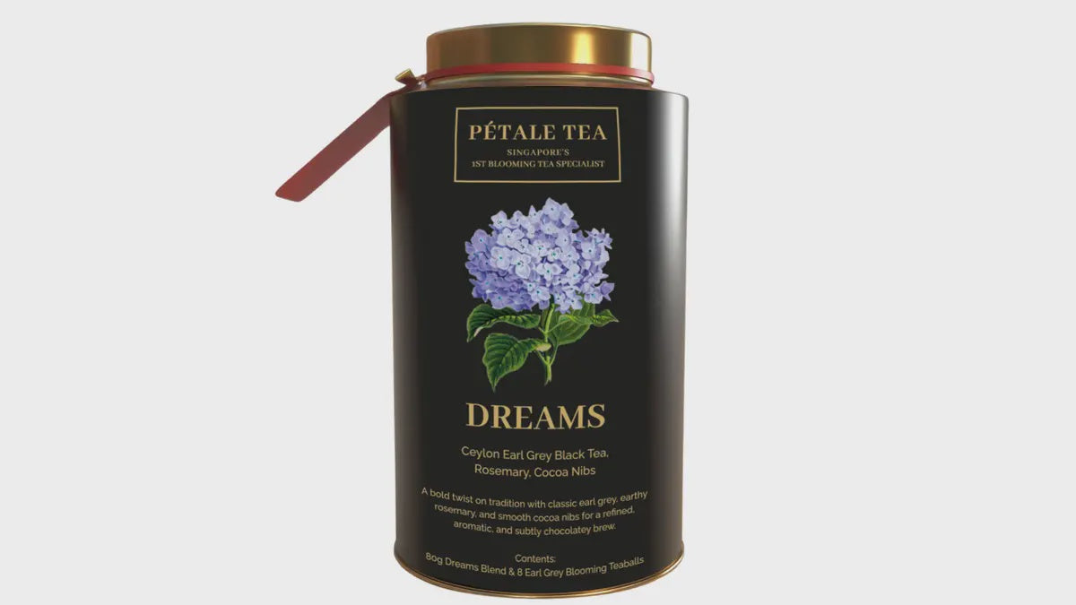 Petale Tea Storytelling Tin - Dreams Blooming Tea