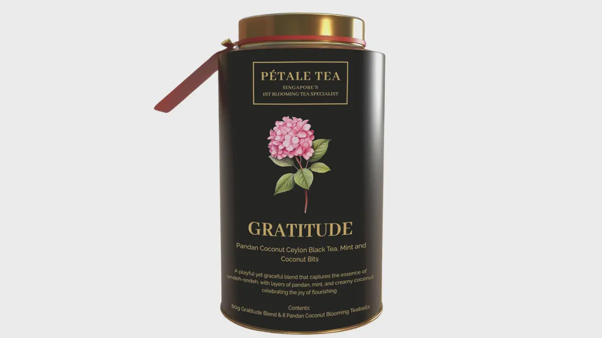 Petale Tea Storytelling Tin - Gratitude Blooming Tea