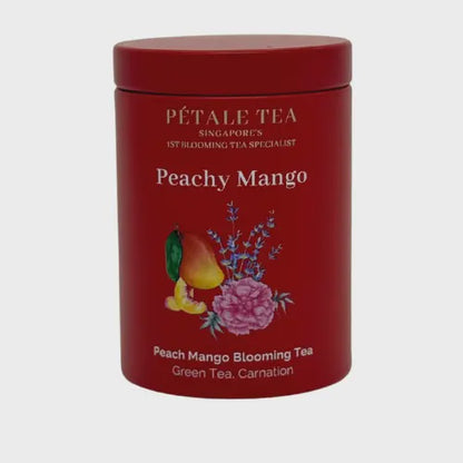 Petale Tea Petite Tin - Peachy Mango