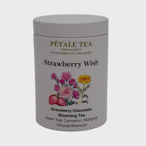Petale Tea Petite Tin - Strawberry Wish