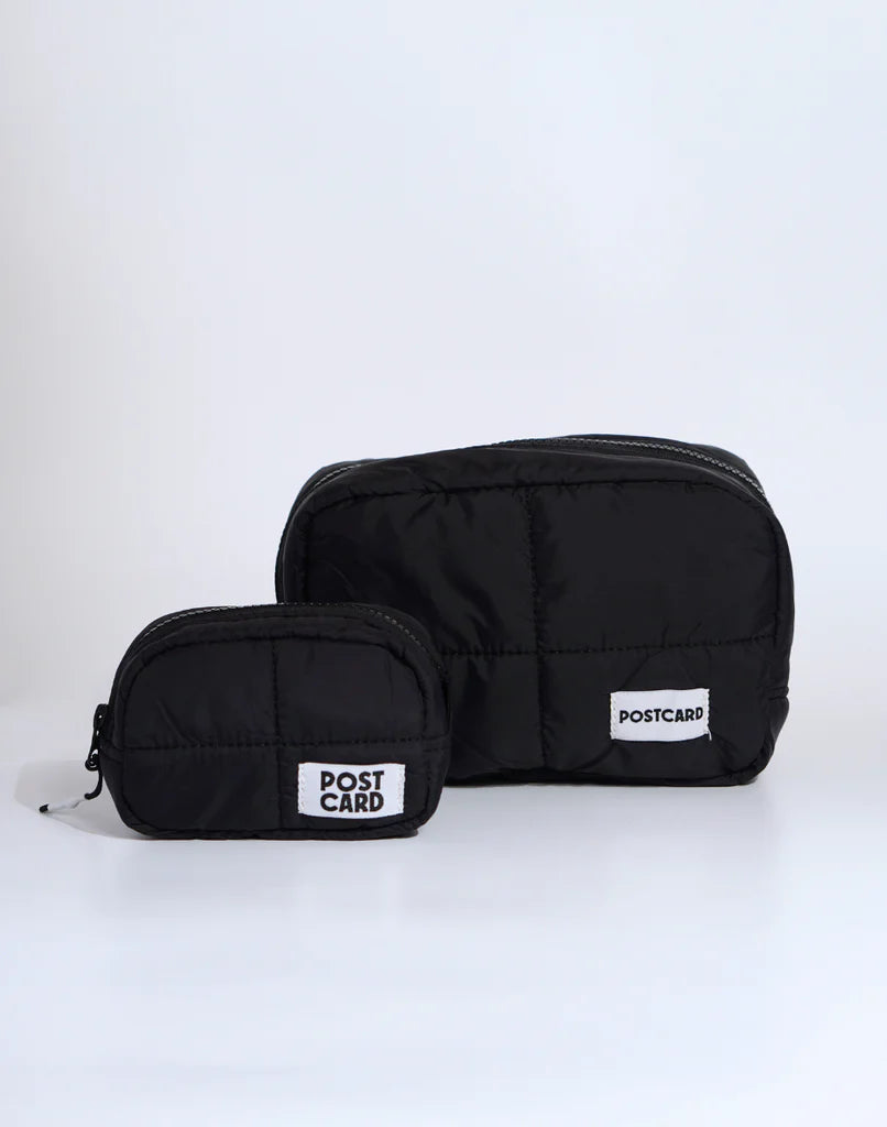 Postcard Pouch Midnight Black