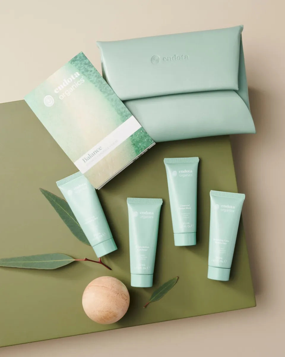 endota Organics Balance MINI Skincare Pack | Skincare | The Green Collective SG