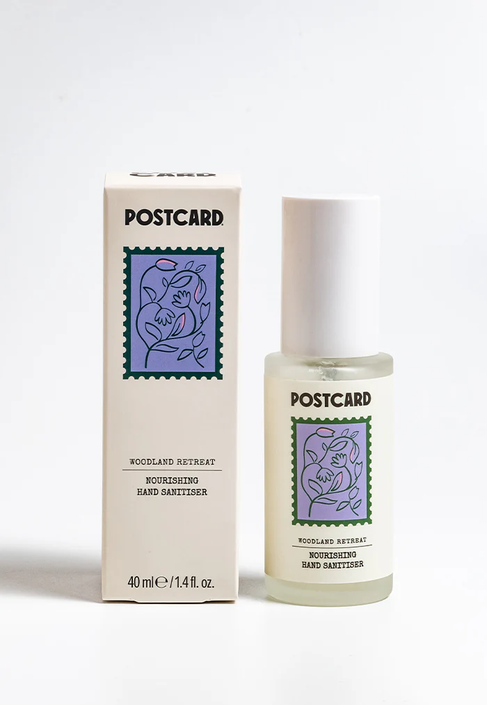 Postcard Woodland Retreat Nourishing Hand Sanitiser