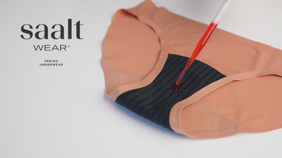 SaaltWear Leakproof Comfort Boyshort Black | period underwear | The Green Collective SG
