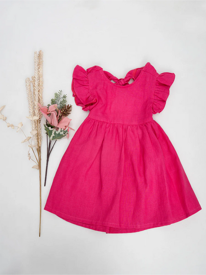 The Purestitch Laid-back linen dress