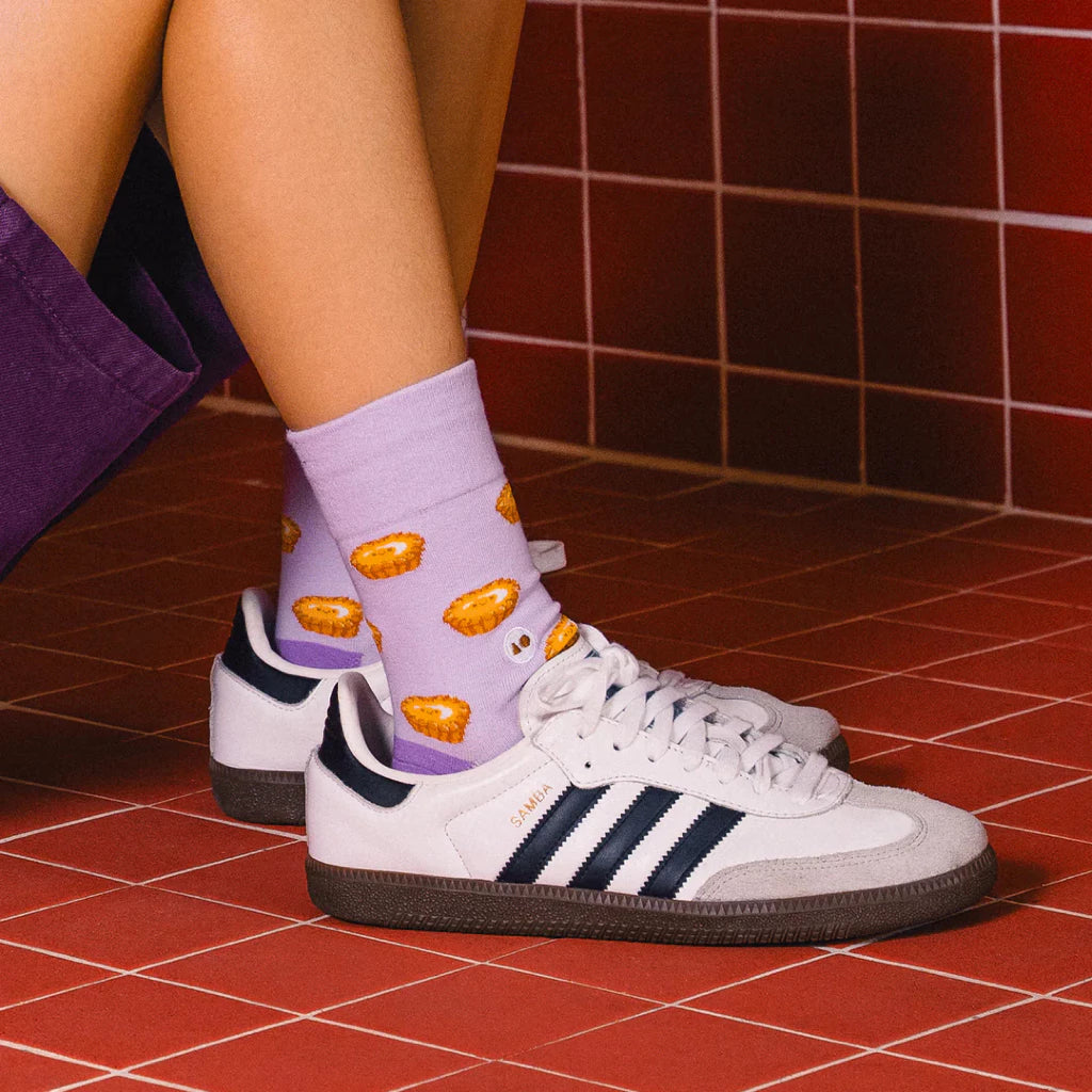 Talking Socks Talking Toes Tart & Soul Crew Socks