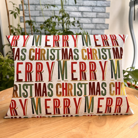 Purple & Pure Christmas Festive Pillow Box