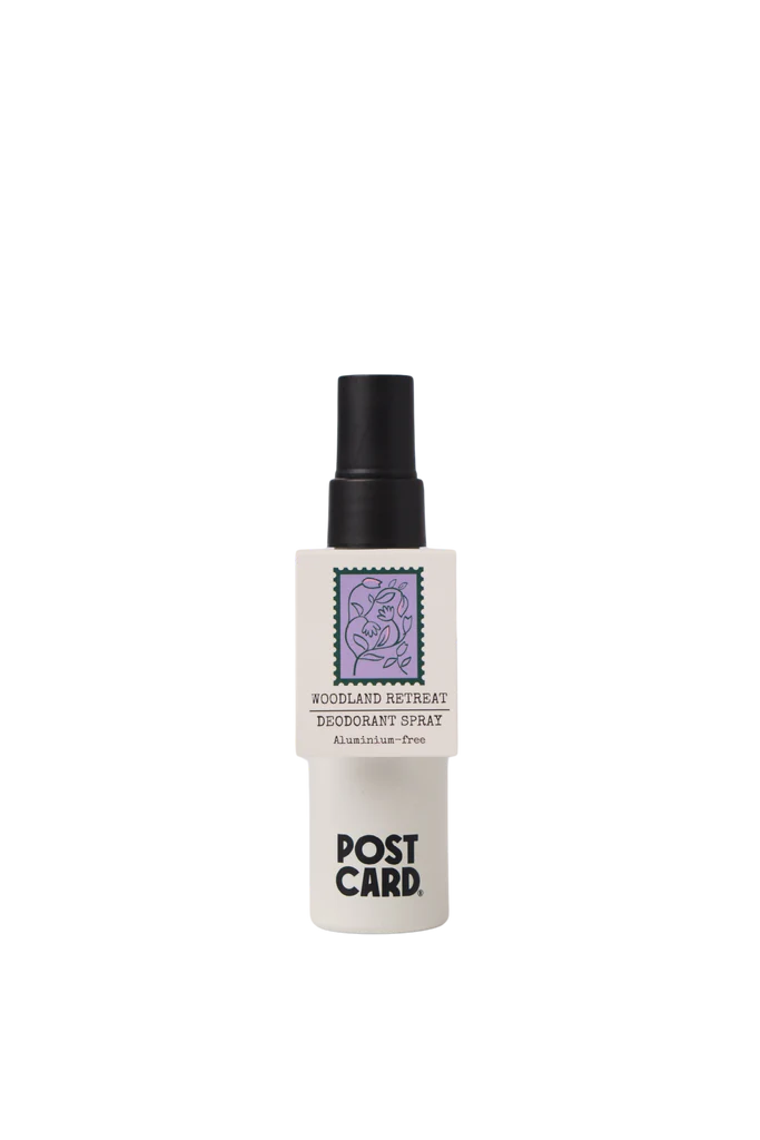 Postcard Natural Deodrant Spray
