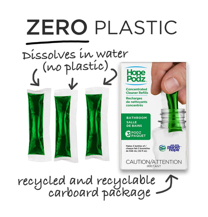 Bathroom Cleaner by WeArePlanetHope | Get it at The Green Collective