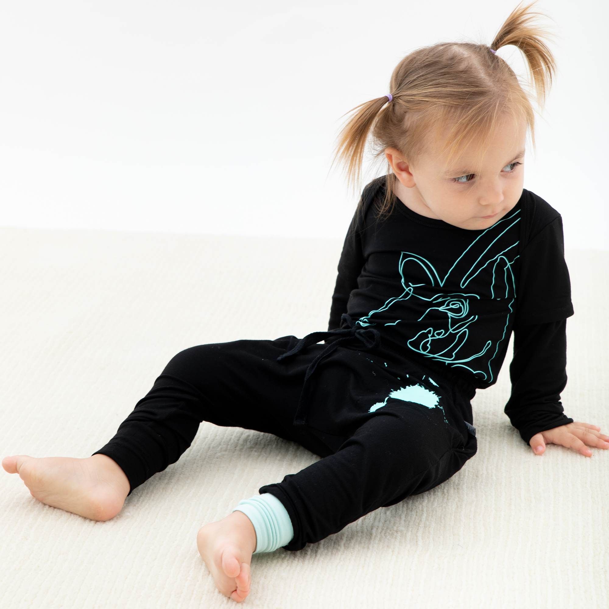 ikkikidz Saola Long Sleeve Onesie | Buy at The Green Collective
