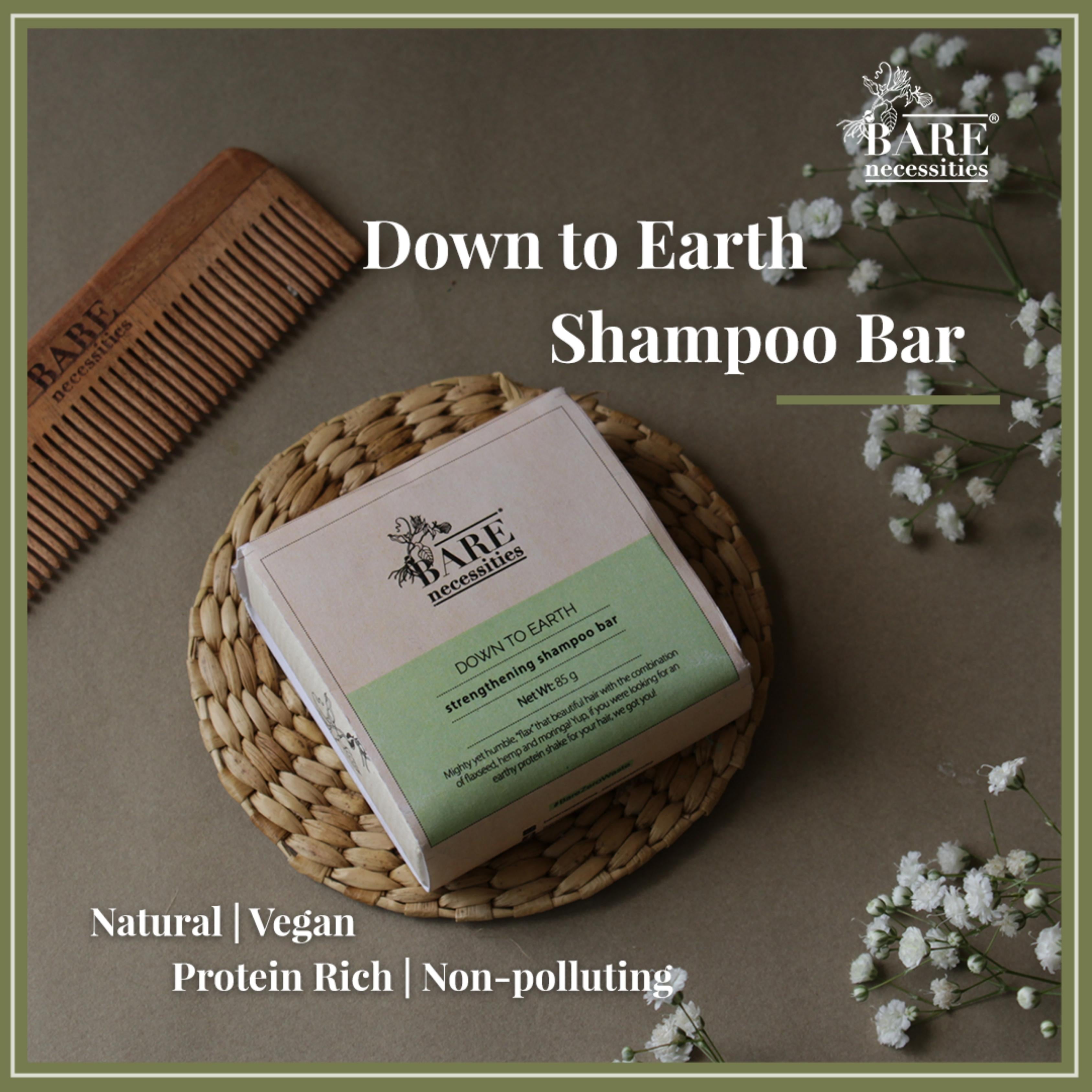 Down to Earth Shampoo Bar (Natural, Vegan)