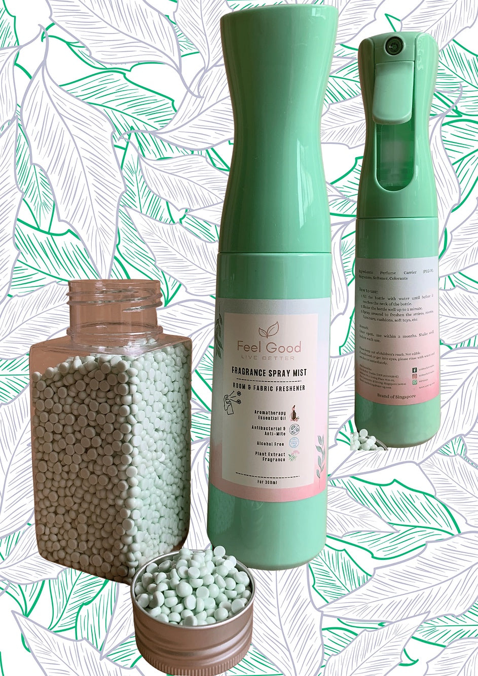 Spray White Tea by Uni Market Trades | Available at The Green Collective