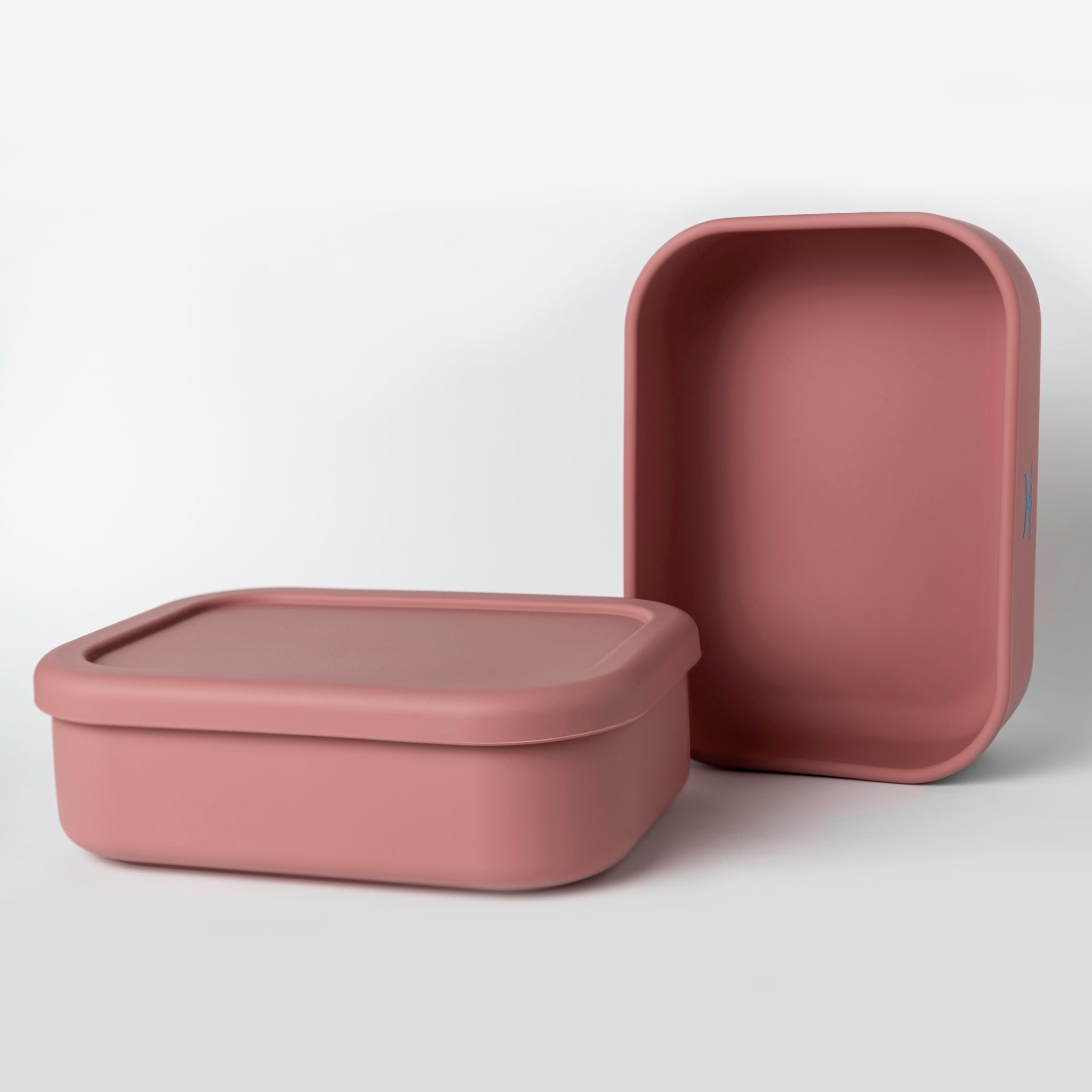 Unplastik  Rectangle Lunch Box with NO Compartments - Pink