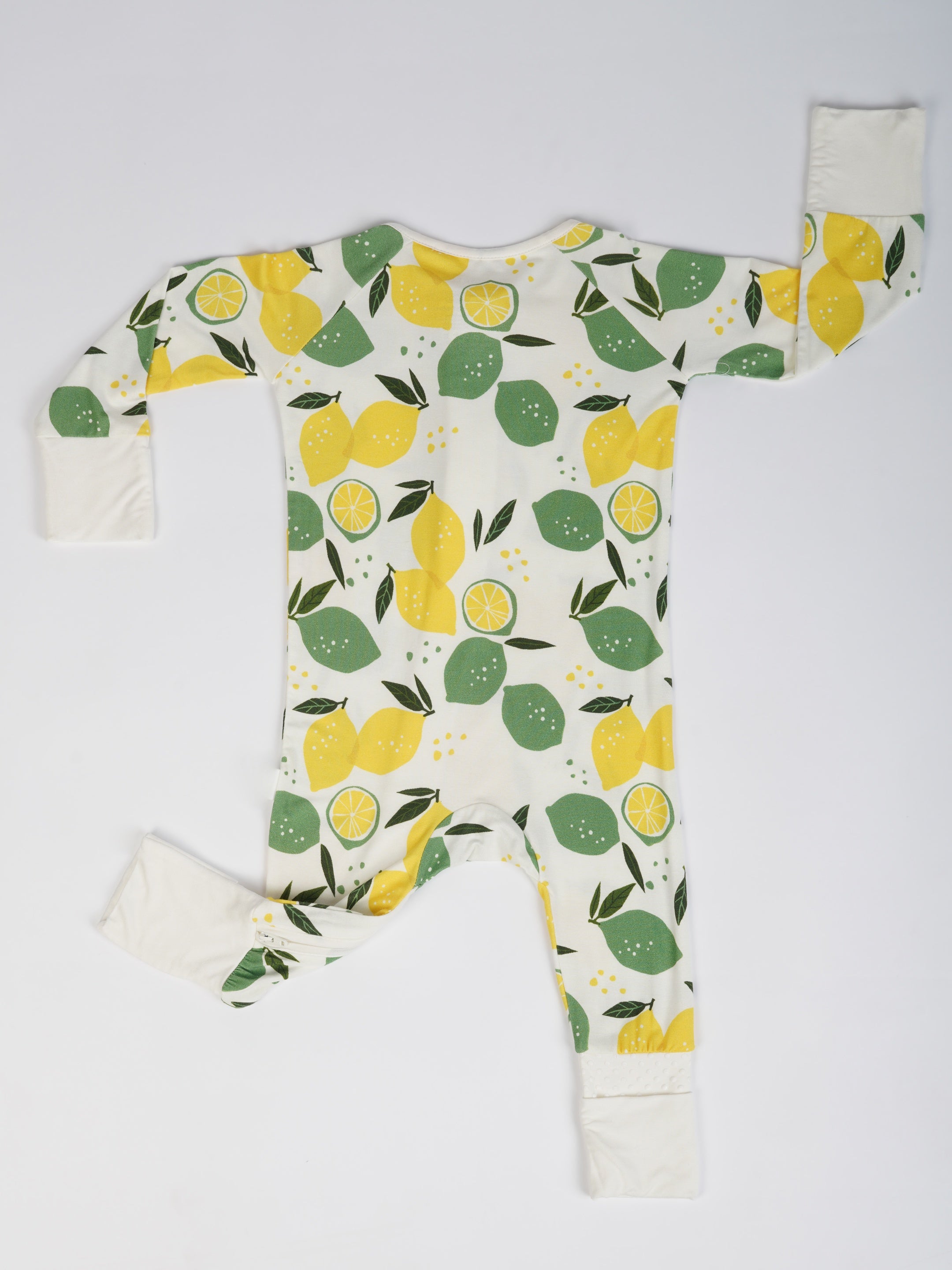 Lemon Angel Long Sleeves Zippie | kids Fashion | The Green Collective SG