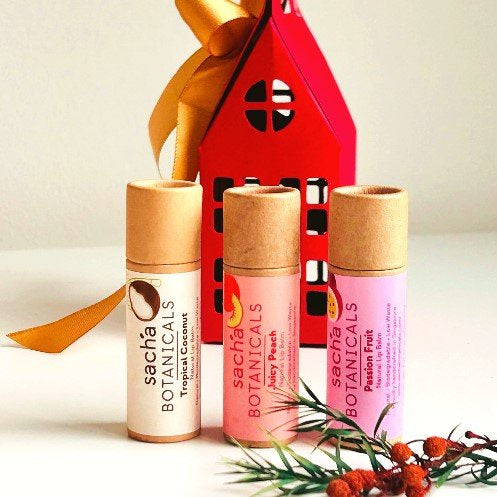 Sacha Botanicals Lip balm x 3 | Skincare | The Green Collective SG