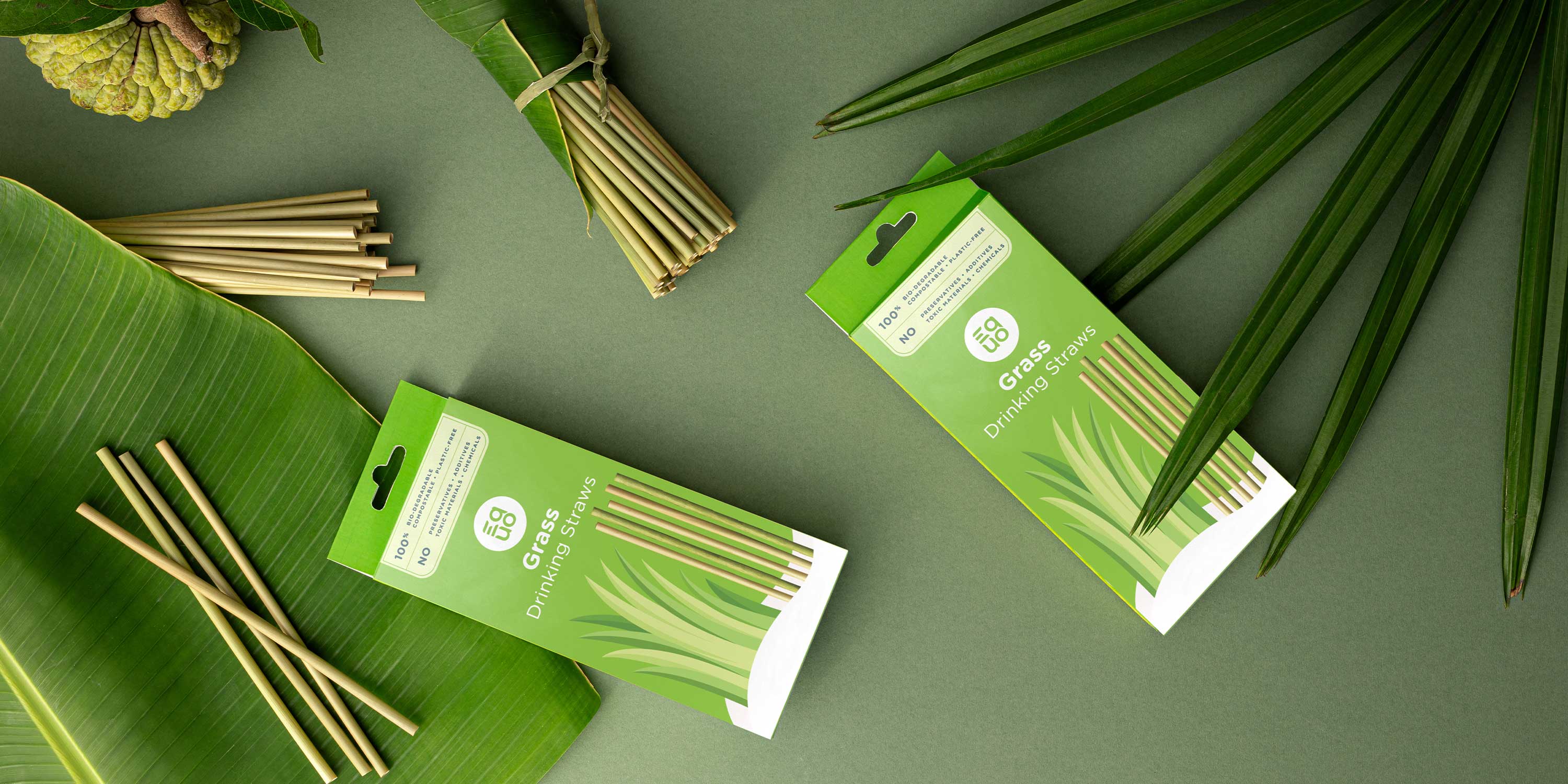 EQUO Grass Straws