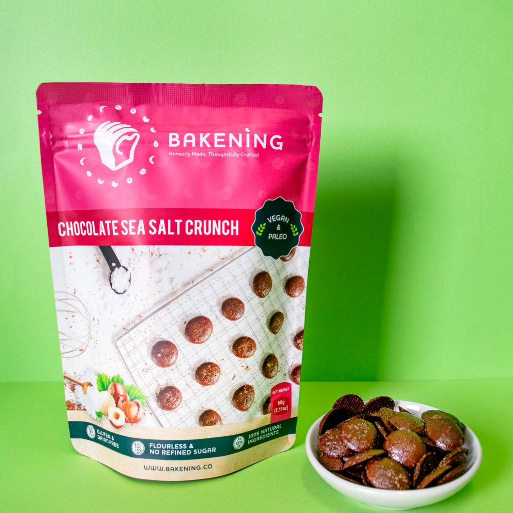 Bakening Choco Sea Salt Crunch | Available at The Green Collective