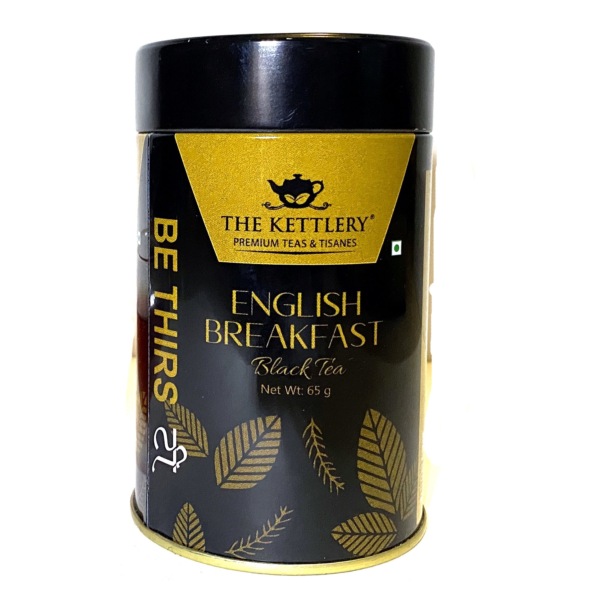 The Kettlery English Breakfast Assam Black Tea Tin, 65 g