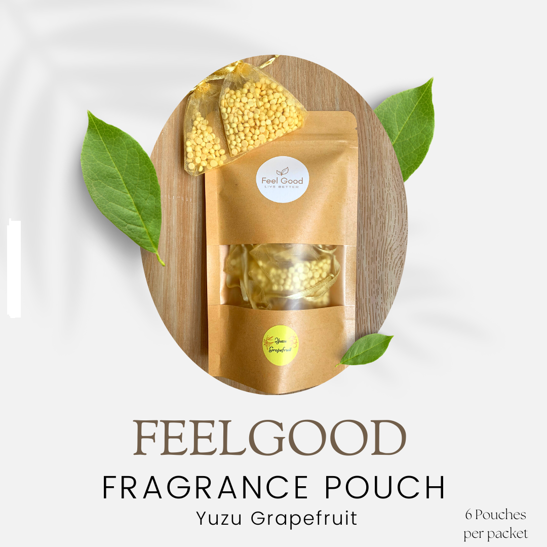 Feel Good Fragrance Pouch - Yuzu Grapefruit