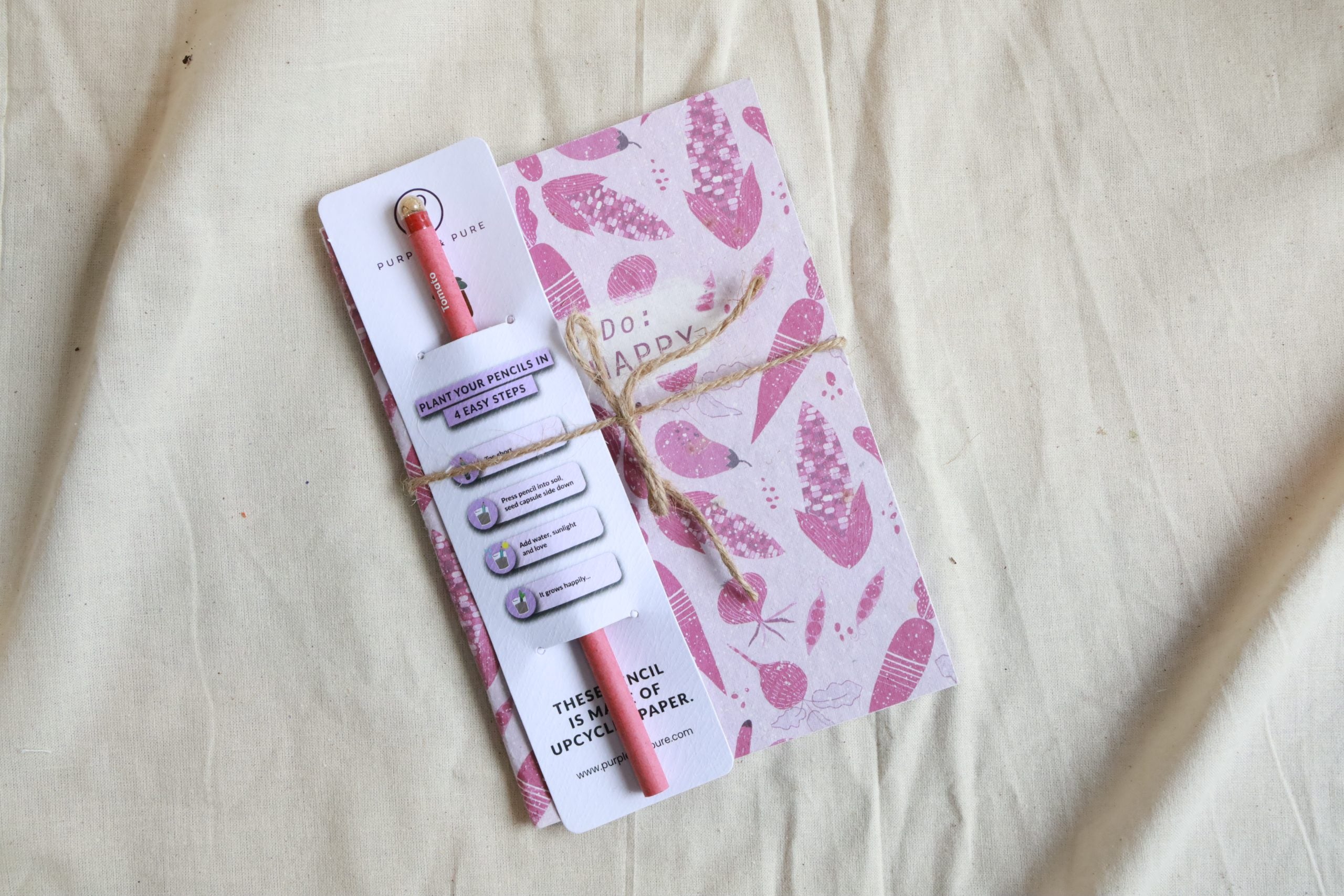 Garden Notebook Set by Purple & Pure | Get it at The Green Collective