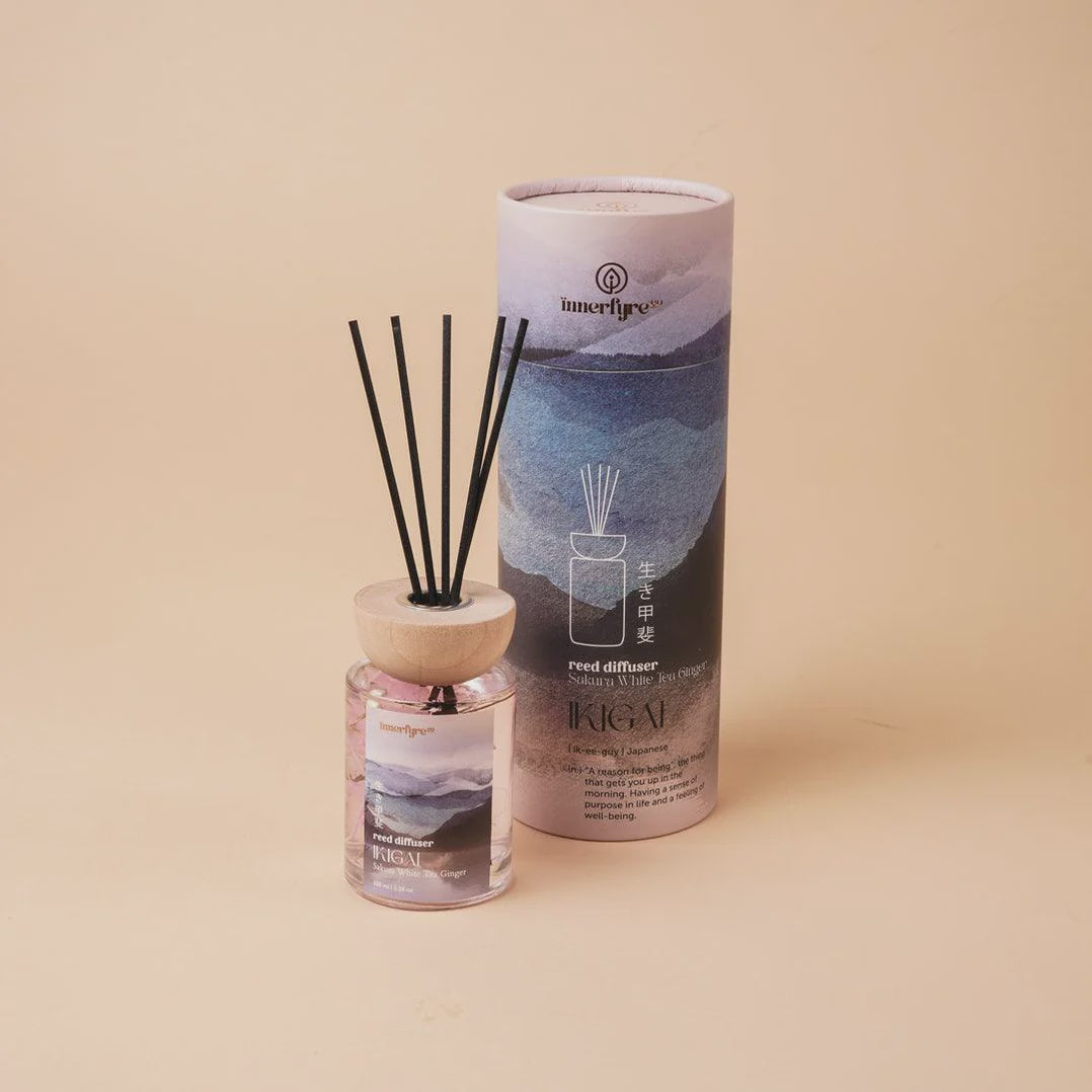 Innerfyre Co Ikigai Reed Diffuser | Buy at The Green Collective